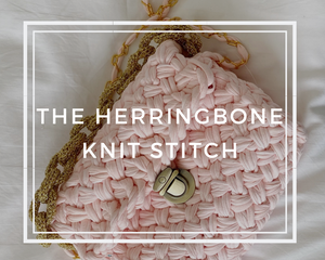 Mode at Rowan & How to Knit The Herringbone Knit Stitch
